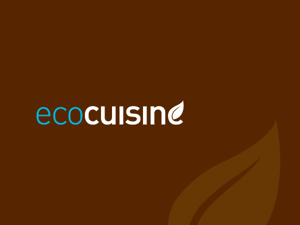 diseño de identidad logo ecocuisine